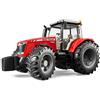 Bruder 03046 - Massey Ferguson 7624, Trattore | Per la fattoria, l'agricoltura, giocattolo dai 3 anni in su, scala 1:16