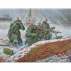 Zvezda German Machine Gun With Crew - Winter Uniform