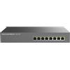 Grandstream Networkswitch GWN7701PA (8 porte), Switch di rete, Nero