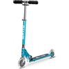 Micro Sprite ruote LED monopattino azzurro