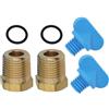 BUDZAVHIC Kit Tappo di Scarico collettore da 2 Pezzi 479956 per V-lvo Penta D12D D4 D5 D6 D7 MS15 TAMD Marine GLM 13982 192154