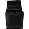 KAJNBN Borsa da Campeggio in Tela Nera Resistente e Pieghevole per Bombole di Propano e Fornelli a Cassette, Compatta e Multifunzionale per Uso Outdoor