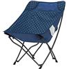 Generic Sedia Pieghevole Portatile Sedia da Campeggio Sedia Pieghevole Leggera Sedia da Campeggio Portatile per Esterni per Escursionismo Pesca Picnic Sedie da Spiaggia Casual da Giardino Sedia Pieghevole