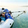 ZYZSY Motore Fuoribordo Pagaia di Emergenza per Kayak, Portatile, Azionata a Mano | Elica Alimentata da Trapano con Morsetto/Supporto, per pesca, viaggi