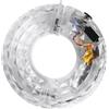 OSOLADY Luce Ruota Bici USB Ricaricabile Bianca in Plastica | 300mah, Ip65, Modalità Multiple, per Pedalate Notturne e Bagliore Brillante