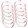 Toyvian 10 Pezzi Bracciale in Silicone con Bandiera del Canada per Appassionati di