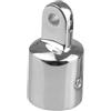 MERRYHAPY Tappo Bimini Top in Acciaio Inox Argento, Accessorio per Tenda Parasole Barca, Facile da Assemblare, Senza Foratura, per Yacht e Navigazione