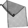 Hoement Sacca Rete per Pinne 25x50 Cm in Nylon, Nera, Chiusura a Cordino | Attrezzatura Subacquea e Nuoto, Riutilizzabile e Facile da Trasportare, Adatta ad Attività in Acqua