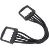 BETOOKY Espansore Petto Regolabile a 5 Molle, Nero, Lattice