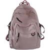 Generisch Zaino cargo per studenti, grande capacità, tinta unita, multistrato, zaino militare da uomo, Colore: rosa., taglia unica