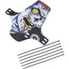 IMIKEYA Parafango Bici Nero in Pp per Mountain Bike e Road Bike | Design Creativo, Lavorazione Accurata, Resistente All'usura e Deformazione