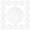 NUOBESTY Palline da Ping Pong Bianche 50 Pezzi Palline da Tennis Tavolo in ABS per Adulti e Teenager per Scuola e Palestra