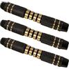 MERRYHAPY 3 Pezzi Alberi di Ricambio per Freccette in Rame Nero Filetto 4,5mm, Design Professionale per Rapido Cambio e Uso Versatile in Partite e Allenamenti