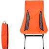 Generic Sedia Pieghevole Portatile Sedia da Campeggio Sedia da Campeggio Pieghevole Leggera con Schienale Alto Sgabello Portatile Compatto per Campeggio all'aperto Viaggi Picnic Escursionismo Sedia