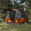 TEKGHUT Tenda da festa verde 185T poliestere con rivestimento in PU per 10 persone, include 6 tiranti, 10 picchetti e borsa per il trasporto, design moderno per eventi all'aperto