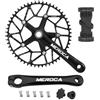 Jinhxofs Crank Guarnitura Pedivella Set Lega di, style to 2