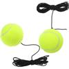 OKUMEYR 2 Pezzi Tennis Trainer Rebound Ball con Corda, Fibra Chimica | Pallina da Tennis Compatta per Principianti, Dispositivo Allenamento Tennis, Tennis con Elastico
