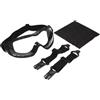YARNOW Occhiali Protettivi da Ciclismo Outdoor in Tpe PC Nero