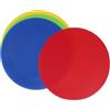 TOGEVAL 4 Pezzi Dischi Segnaletici per Calcio e Tennis, Set da 4 in PVC | Allenamento e Delimitazione, Profilo Piatto ad Alta Visibilità, Design Leggero e Portatile