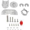 Horett Kit Anodo Marino Set Anodo Marino Kit Motore per Barca 888756Q01 888756Q03 Lega di Alluminio con Resistenza all'Acqua di Mare per Entrofuoribordo Mercruiser Alpha One Gen 2