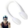 Generico Pinza Nasale per Nuoto,Pinze Nasali in Silicone Impermeabili per | Piscina | Attrezzatura per Allenamento in Piscina