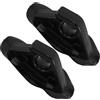 ibasenice 2 Pezzi Clip per Pagaia da Kayak Supporto Pagaia per Kayak PVC Nero Elastico Facile da Installare Fissaggio Sicuro Accessorio per Pagaiata e Navigazione