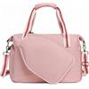 Baoblaze Borsa Sportiva Porta Attrezzatura Borsa Pickleball Borsa Racchette Borsa Tracolla Tote con Scomparto Separato per Scarpe E Tasca Modellata per Pagaia