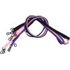 HAKIDZEL 4 Pezzi Cinturino per Guanti da Sci, Nylon, Anti-smarrimento