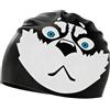 Generico Swimming Hat for Women - Silicone Funny Dog Pool Headwear | Waterproof Swimming Hair Hat for Adult Teen Mother Boyfriend Husband Male Short Medium Long Hair
