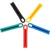 POPETPOP 5 Set Portastecche da Biliardo, Cue Hanger, Supporto per Stecche da Biliardo in Plastico e Metallo, Multiuso, Installazione Facile, per Stecche da Piscina, DIY e Storage