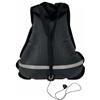 Wswqop Sacca di Sollevamento Subacquea Borsa Pallone Cuscino Boa con Valvola di Sovrapressione Incorporata E Cuciture Rinforzate per Controllo ' in Adatta a, Nero, 60LB