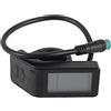 Butyge Display per e-bike, 24 V/36 V/48 V, KT LCD4, mini display, impermeabile, kit controller per controller KT