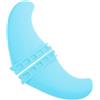 Ciieeo Pinna per Tavola da Surf, Pinna Tavola da Surf di Ricambio, Nailon e Fibra, Blu, per Stabilità e Aderenza su Paddle Board e Surfboard
