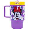 Stor Tazza Bambini con Coperchio Minni 530ml - Bicchiere Plastica Senza BPA con Tappo Antigoccia - Tazza a Vite per Bambini