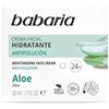 Babaria - Crema Idratante Viso Donna 24h | Crema Viso Vegana con Aloe Vera 100% Puro e Vitamina E | Antirughe, Anti-età e Rigenerante | 50ml