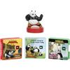 Little tikes Story Dream Machine DreamWorks Animation Story Collection - Kung Fu Panda Dragon Warrior Collection - 3 Libri di storie e 1 Statuetta - per Bambini sopra i 3 Anni