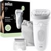 BRAUN SILK-EPIL 7 7-041 RICARICABILE WET&DRY 40 PIN. MICRO GRIP SMART LIGHT