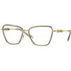 Versace VE1292 1506 | Occhiali da Vista Graduati | Prova Online | Metallo | Quadrati, Cat Eye, Ovali / Ellittici, Farfalla | Grigio, Trasparente | Adrialenti