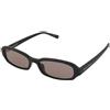 Saint Laurent SL 872 Erin 002 | Occhiali da Sole Graduati o Non Graduati | Plastica | Rettangolari | Nero | Adrialenti