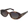 Christian Dior DiorGlow B3I 25A1 | Occhiali da Sole Graduati o Non Graduati | Plastica | Ovali / Ellittici | Rosso, Havana | Adrialenti