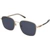 Gucci GG1350S 004 | Occhiali da Sole Graduati o Non Graduati | Prova Online | Unisex | Metallo | Quadrati | Oro | Adrialenti
