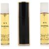 Chanel No 5 EDP ricaricabile 20 ml + EDP ricarica 2 x 20 ml