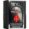 Bicycle Prestige 100% Plastica Carte da Gioco Deck Rosso Standard Index Uspcc