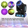 Topteng 230W 7R Zoom Moving Head Beam Sharpy Light 8 Prism Strobe DMX 16Ch Party Blu S1