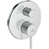Ideal Standard Ceraline O Nuovo Rubinetto monocomando da incasso per bagno con blocco della temperatura a 40°C, rubinetto da bagno senza beccuccio - Cromo