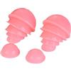 Colcolo 12x Coppette sottovuoto in silicone Accessori per estrattori per lattine Cura personale Coppettazione in silicone professionale flessibile e facile da, ROSA