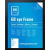 GB Eye Quadro - Gb Eye: Cornice Eton Nera 40x50cm