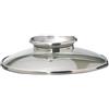 Pensofal Pen 9365 Coperchio in vetro in acciaio inox con 26 cm, alluminio