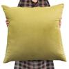 ZZDZW Fodere per Cuscini 80x80 70x70 Velluto Copricuscini Divano Grande Federa Cuscino 60x80 70x70 Copri Cuscino Decorazione Sofa Copricuscino(Olive green,70x70 cm)