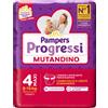 Pampers progressi mutandina maxi 19 pezzi